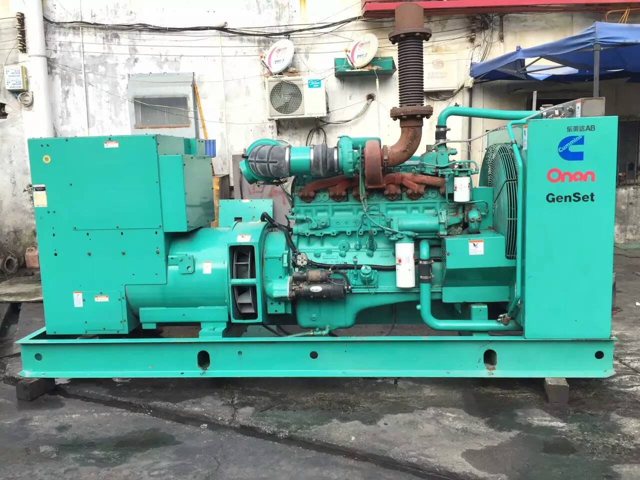 万载租赁发电机-柴油发电机不正常冒烟的原因